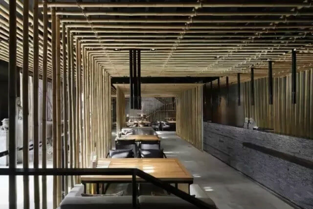 茶饮如何让餐厅设计玩转中国风？几根竹子让你眼前一亮！