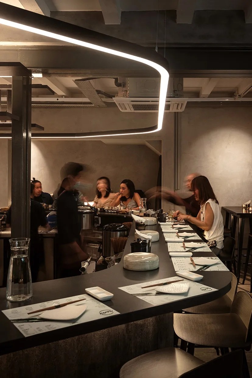 新加坡日式料理餐厅餐饮空间设计