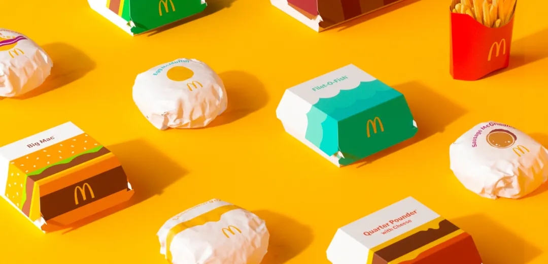 茶饮麦当劳打造全新品牌包装视觉系统，真是会玩